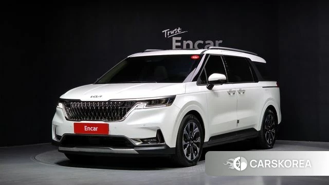 Kia Carnival 4th generation 2022 Белый из Кореи