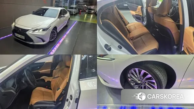 Lexus ES300h 7th generation 2022 Белый из Кореи