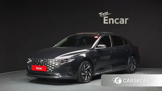 Hyundai The New Grandeur IG Hybrid 2021 Серый из Кореи