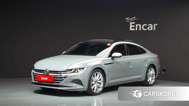 Volkswagen Arteon 2023 Серебристо-серый из Кореи