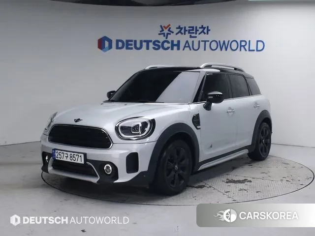 Mini Cooper D Countryman 2022 Серебряный из Кореи