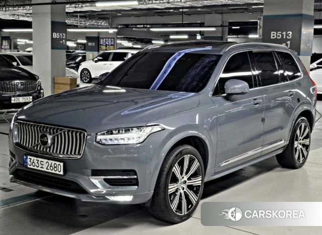 Volvo XC90 second Generation 2022 Серый из Кореи