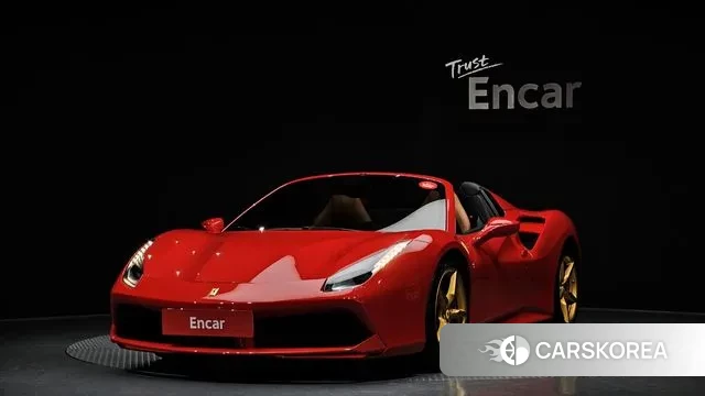 Ferrari 488 Spider 2019 Красный из Кореи
