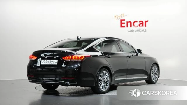 Genesis G80 2018 Черный из Кореи