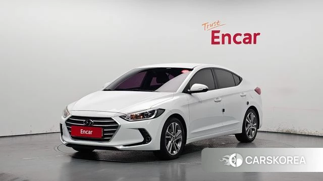 Hyundai Avante AD 2018 Белый из Кореи