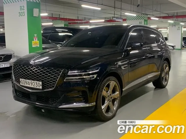 Genesis GV80 2020 Черный из Кореи