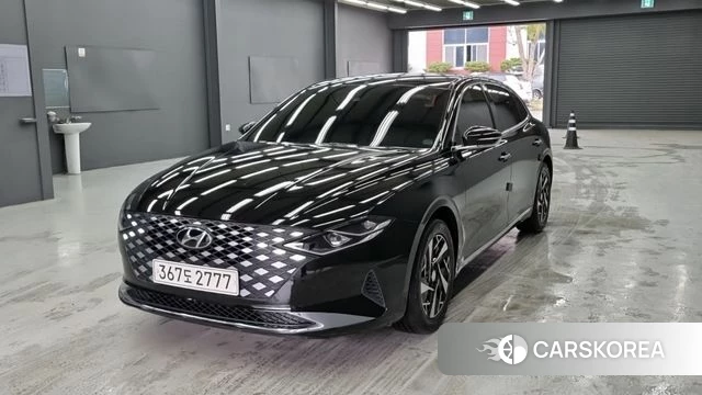 Hyundai The New Grandeur IG Hybrid 2022 Черный из Кореи