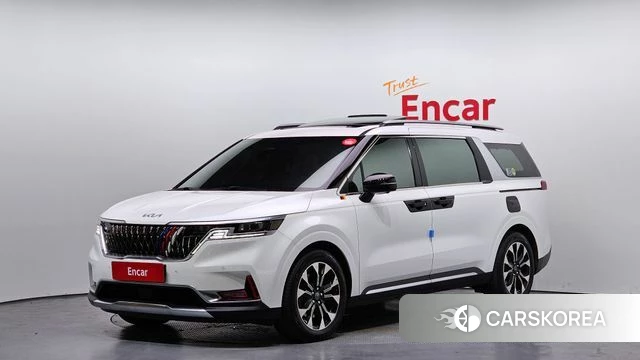 Kia Carnival 4th generation 2021 Белый из Кореи