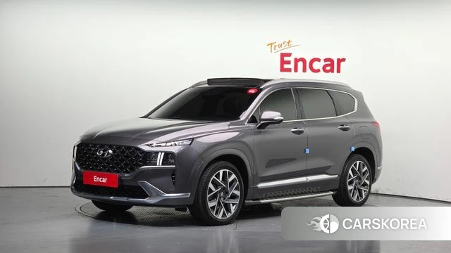 Hyundai The New Santa Fe 2020 Серый из Кореи