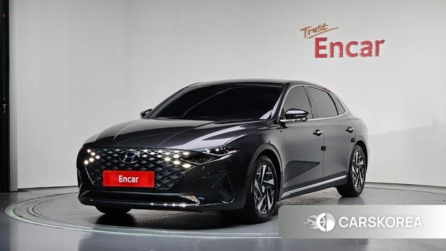 Hyundai The New Grandeur IG Hybrid 2021 Серый из Кореи