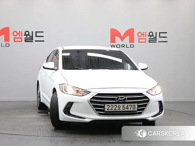 Hyundai Avante AD 2018 Белый из Кореи