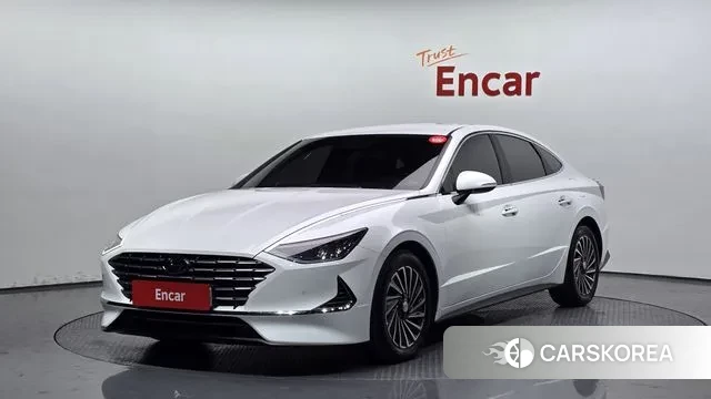 Hyundai Sonata Hybrid (DN8) 2020 Белый из Кореи