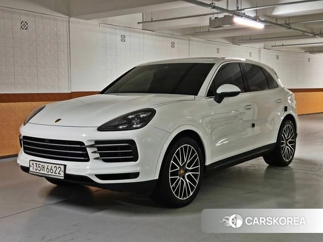 Porsche Cayenne (PO536) 2019 Белый из Кореи