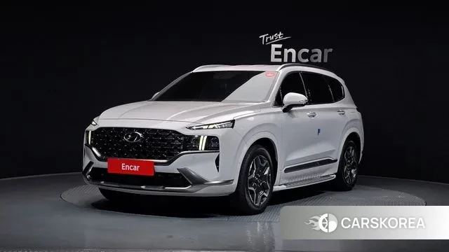 Hyundai The New Santa Fe 2021 Белый из Кореи