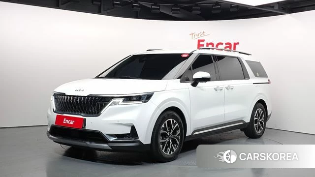Kia Carnival 4th generation 2021 Белый из Кореи