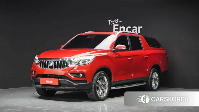 Ssangyong Rexton Sports Cannes 2019 Красный из Кореи