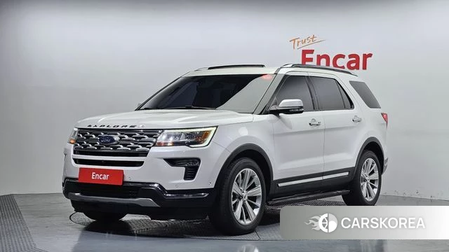 Ford Explorer 2019 Белый из Кореи