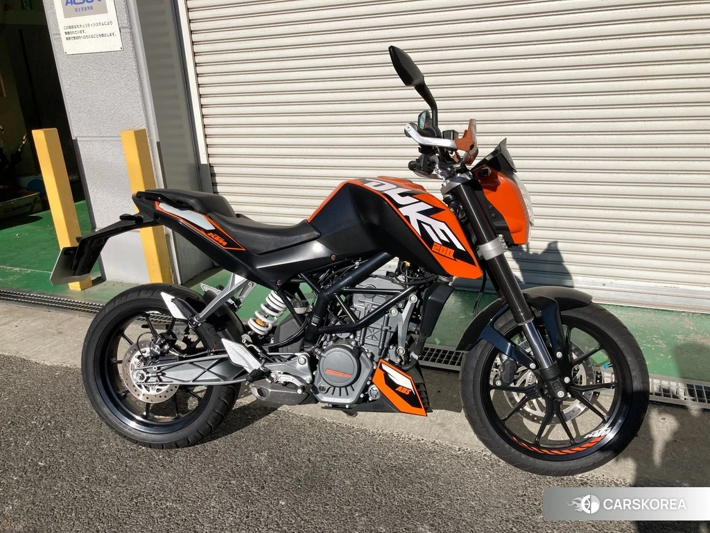 Проданный KTM 200 DUKE 2013 из Японии