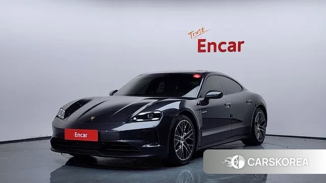 Porsche Taycan 2024 Серый из Кореи