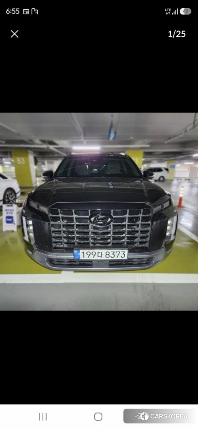Hyundai The New Palisade 2023 Темно-зеленый из Кореи