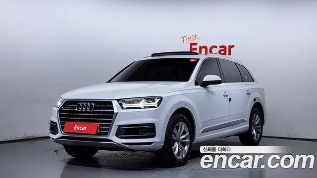Audi Q7 (4M) 2019 Белый из Кореи