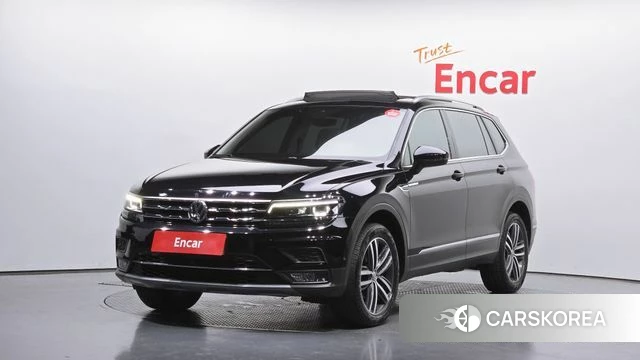 Volkswagen Tiguan Allspace 2020 Черный из Кореи