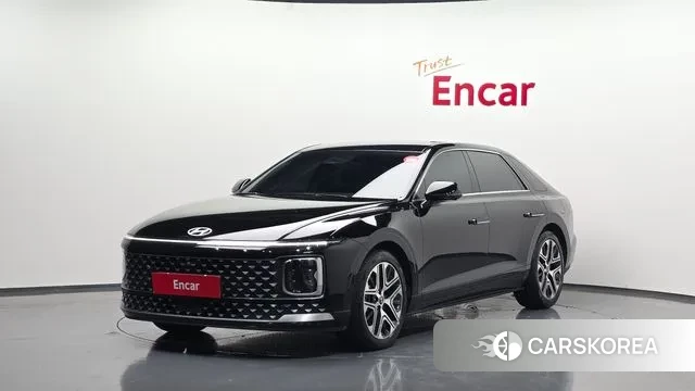 Hyundai Grandeur Hybrid (GN7) 2024 Черный из Кореи