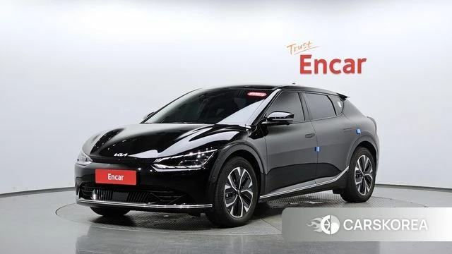 Kia EV6 2023 Черный из Кореи