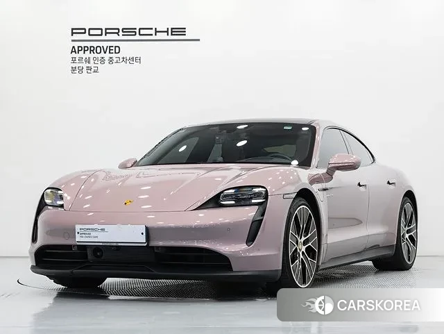Porsche Taycan 2023 Розовый из Кореи