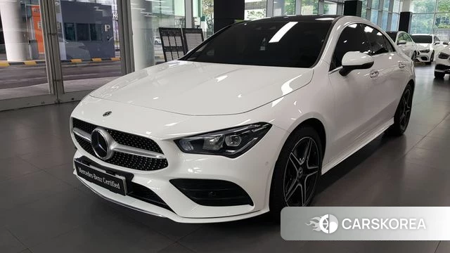 Mercedes-Benz CLA-Class C118 2022 Белый из Кореи