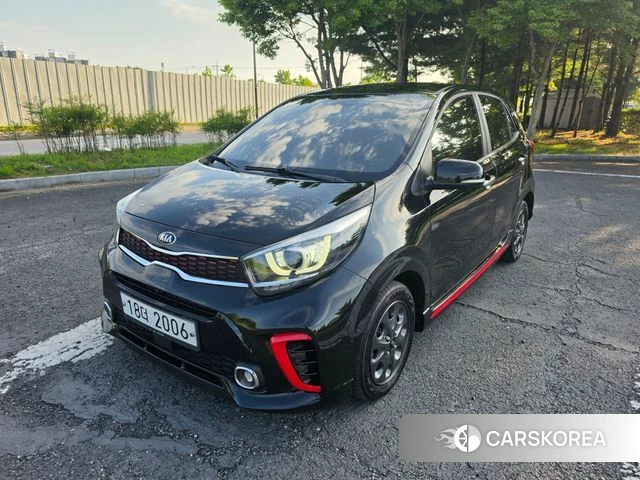 Kia All New Morning (JA) 2018 Черный из Кореи