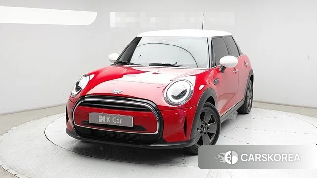 Mini Cooper 2023 Красный из Кореи
