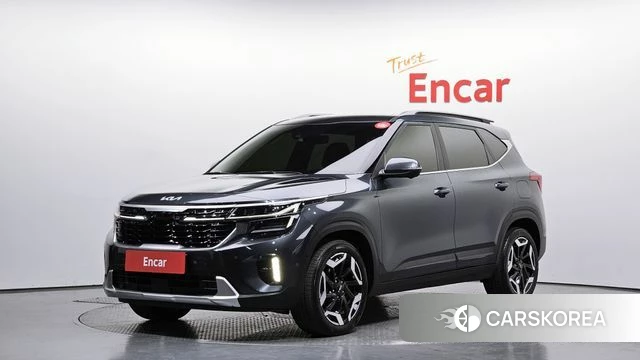 Kia The New Seltos 2022 Серый из Кореи