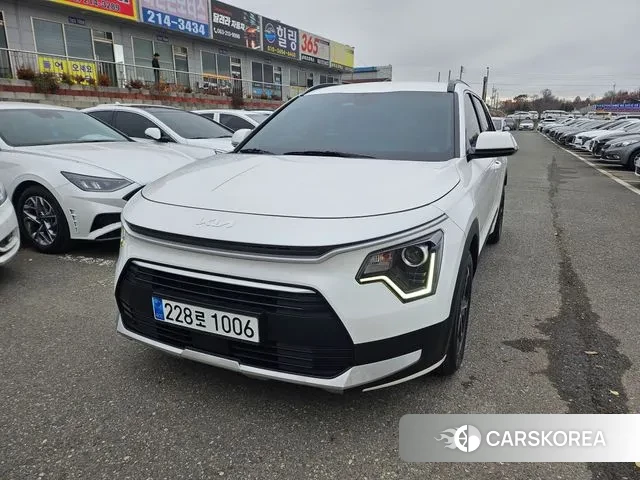 Kia Di Ol Nu Niro 2022 Белый из Кореи