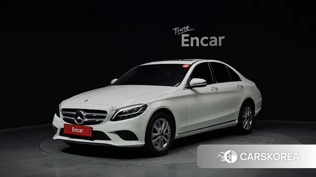 Mercedes-Benz C-Class W205 2020 Белый из Кореи