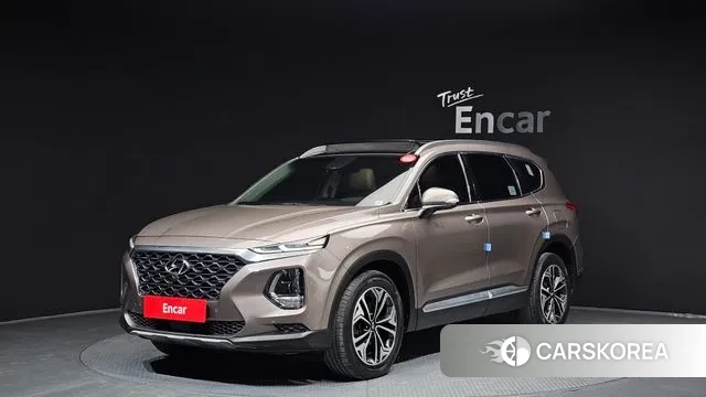 Hyundai Santa Fe TM 2019 Песочный из Кореи