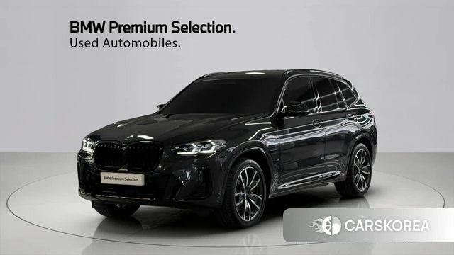 BMW X3 (G01) 2023 Черный из Кореи