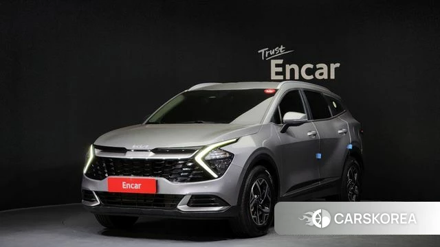 Kia Sportage 5th Generation 2021 Серебристо-серый из Кореи