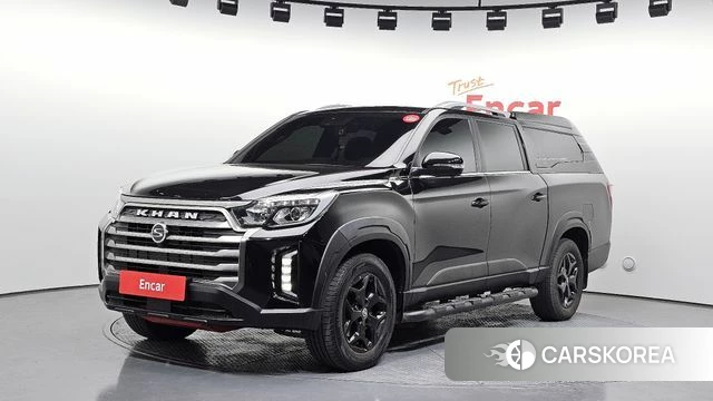 Ssangyong The New Rexton Sports Cannes 2021 Черный из Кореи