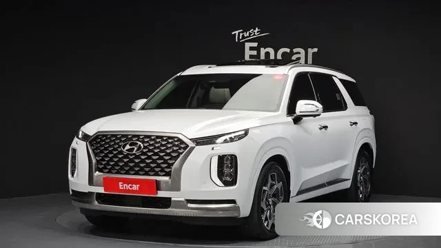 Hyundai Palisade 2022 Белый из Кореи