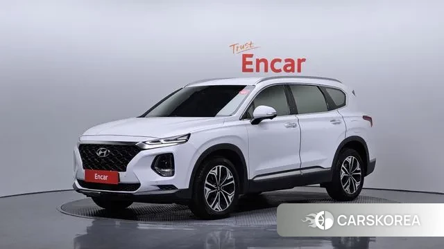 Hyundai Santa Fe TM 2018 Белый из Кореи