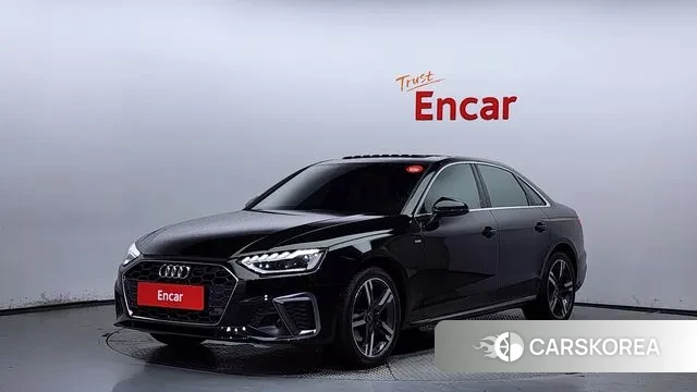 Audi A4 (B9) 2024 Черный из Кореи