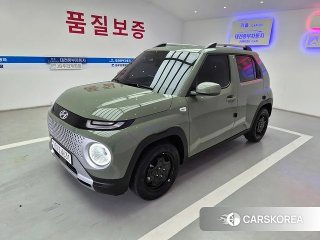Hyundai Casper 2023 Светло-зеленый из Кореи