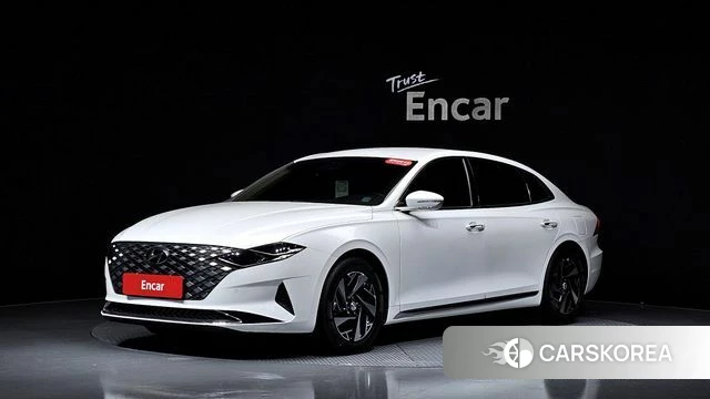 Hyundai The New Grandeur IG Hybrid 2020 Белый из Кореи