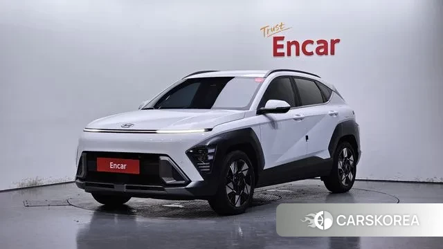 Hyundai Kona Hybrid (SX2) 2023 Белый из Кореи