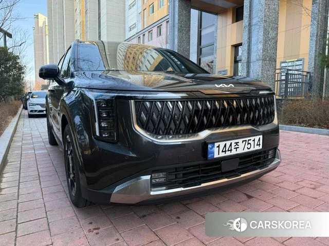 Kia The New Carnival 4th Generation 2024 Серый из Кореи