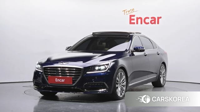 Genesis G80 2018 Синий из Кореи