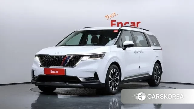 Kia Carnival 4th generation 2021 Белый из Кореи