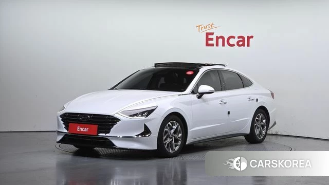 Hyundai Sonata (DN8) 2019 Белый из Кореи