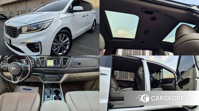 Kia The New Carnival 2018 Белый из Кореи